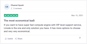 Linode Most Economical IaaS