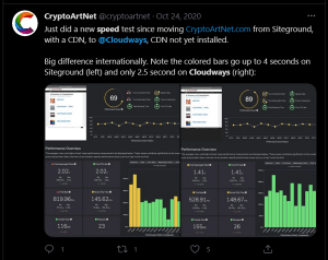 Cloudway Speed Test