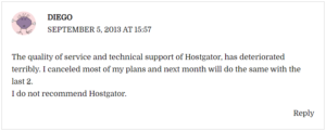 hostgator slow sml