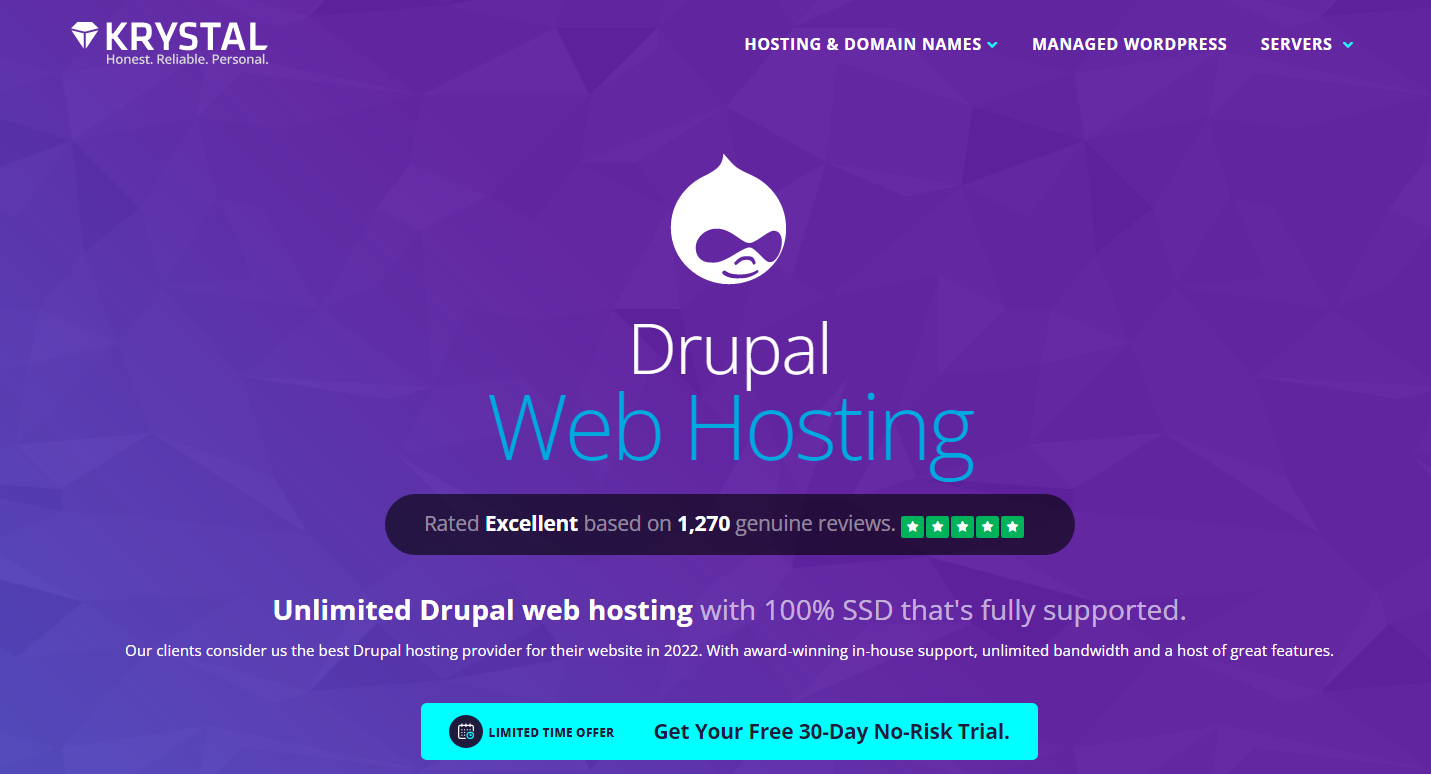 krystal drupal free trial