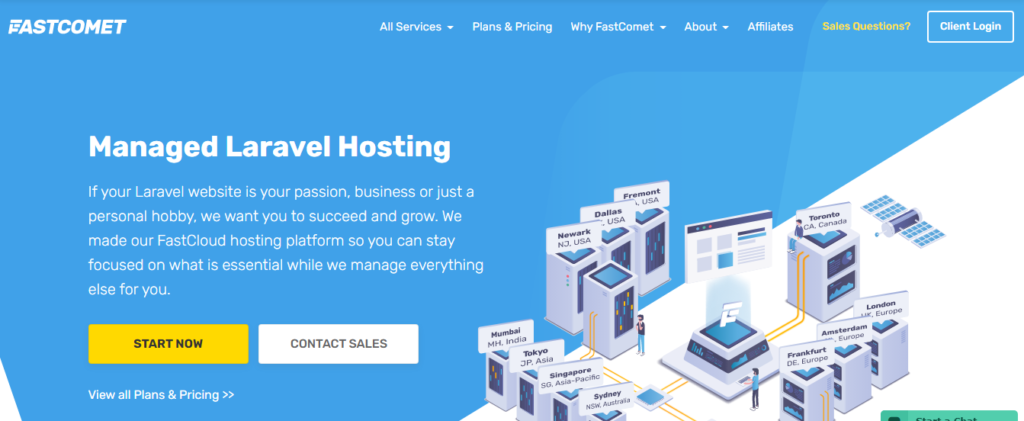 fastcomet laravel hosting