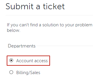 account access