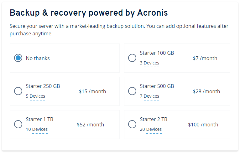 backups