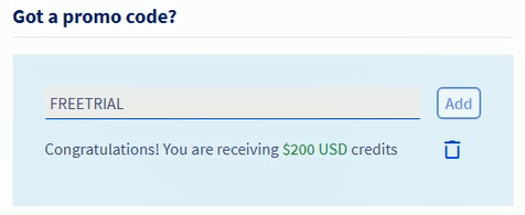 promo code