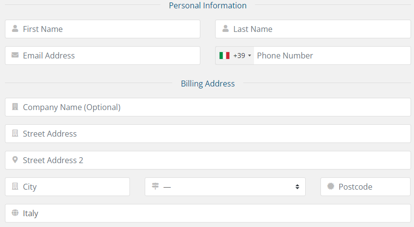 personal details