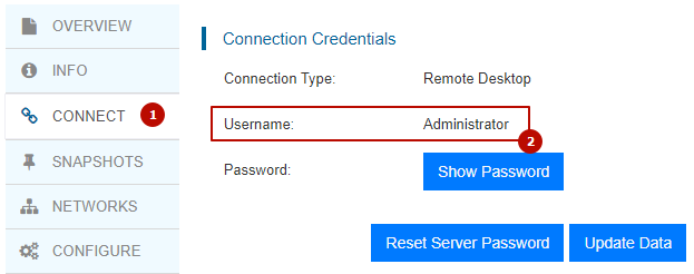 Connect Username