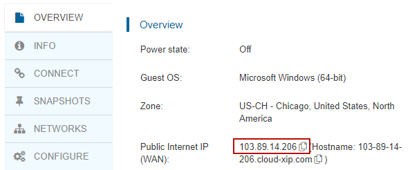 Windows Server IP