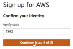 verification code