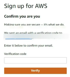verification code