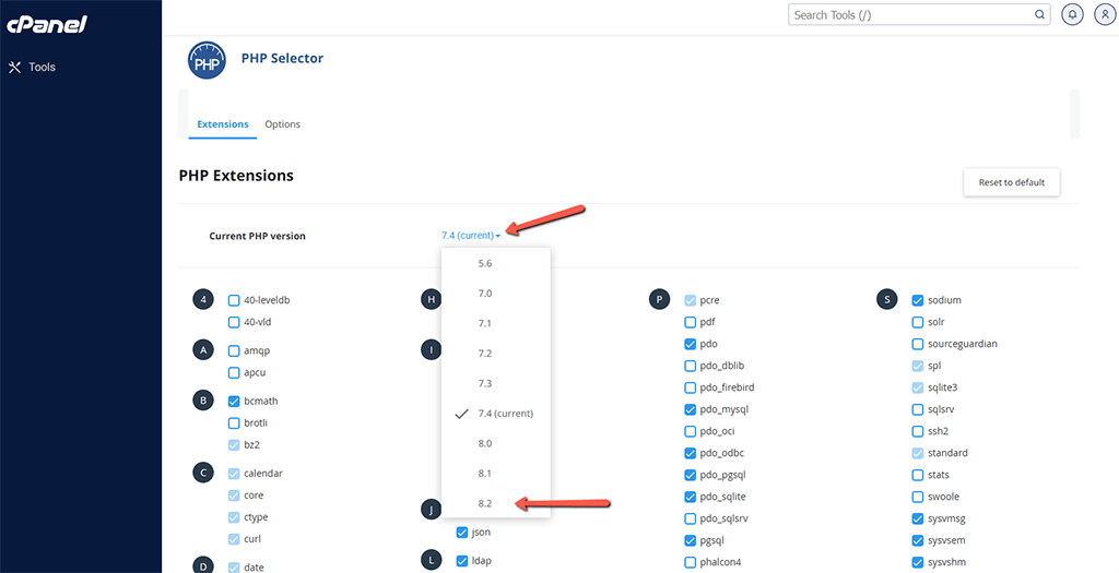 choose-php-8-2-in-cpanel