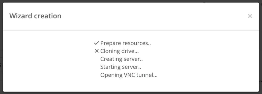6-failed server creation